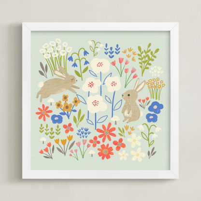 Bunnies in the Garden