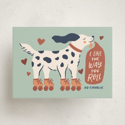 Roller Skating Dog