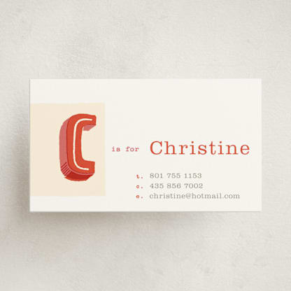 Letter Card