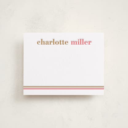 Graphic two-tone name