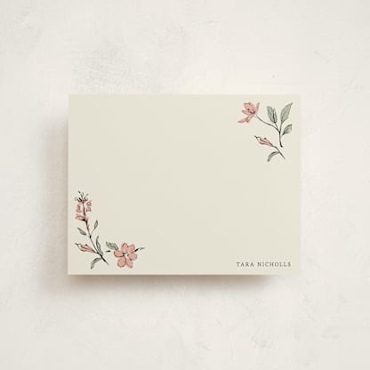 Elegant Floral Stationery