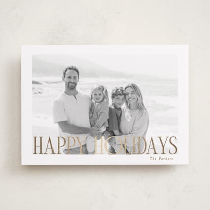 Happy Holiday Portrait