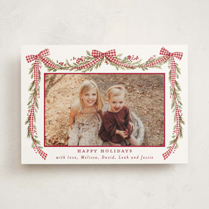 Gingham Ribbon Garland
