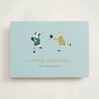 Pickleball Santa