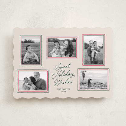 Modern Hand-Drawn Frame Multi-Photo Collage