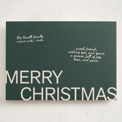 Sweet Holiday Note