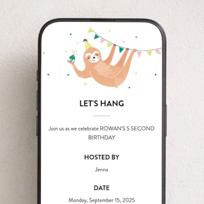 Party Sloth