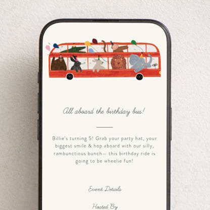 Birthday Bus