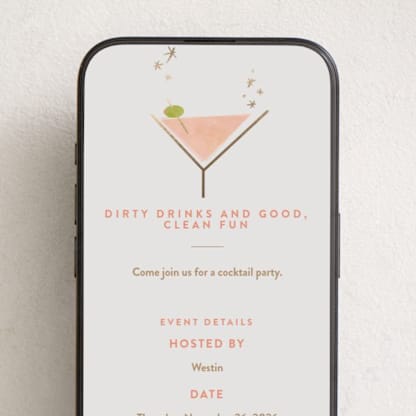 dirty birthday martini