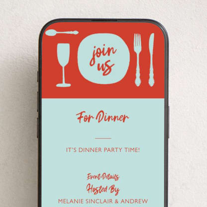 Join us for Dinner