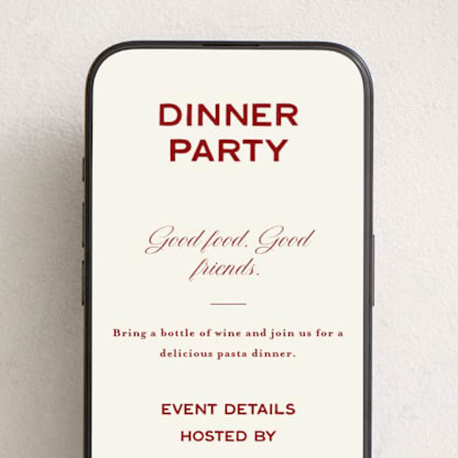 Dinner Party Party