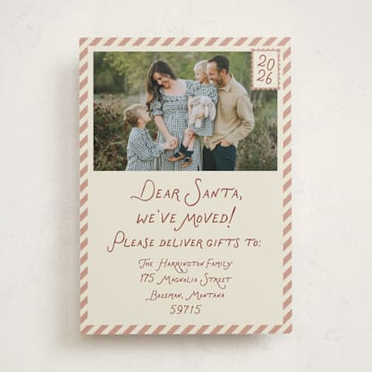 Dear Santa, We've Moved!