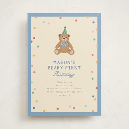 Beary first birthday