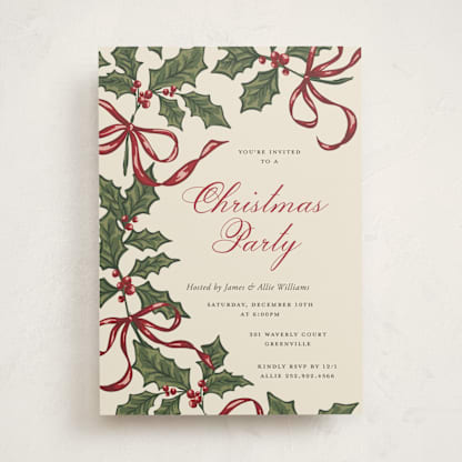 Holly Ribbons