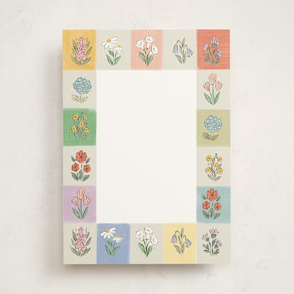 Checkered flowers