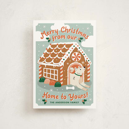 GINGERBREAD DOG HOUSE
