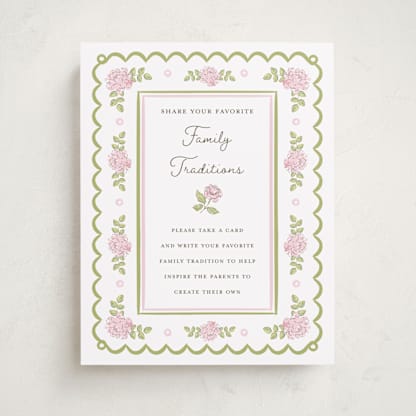 Garden Rose Doily