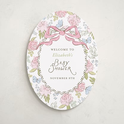 Floral & Lace Baby Shower