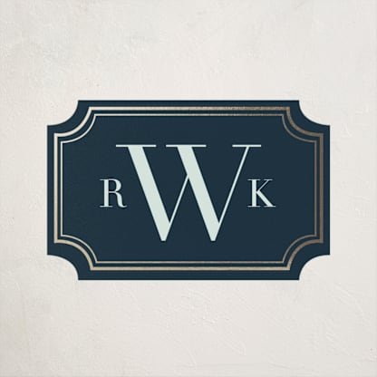 Framed Monogram