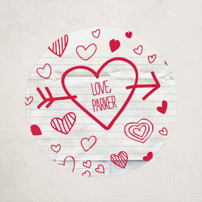 Handwritten Love Note