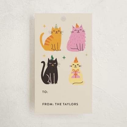Cats with party hats