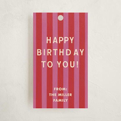 Birthday Stripes