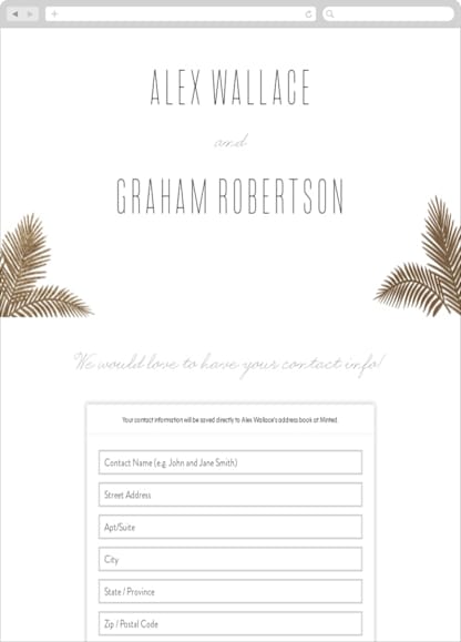 Gilded Palms
