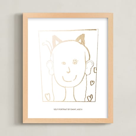 Completely Custom Foil-Pressed Art Print