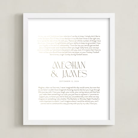 Completely Custom Foil-Pressed Art Print
