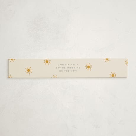 Baby Shower Belly Bands