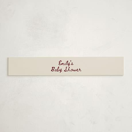 Baby Shower Belly Bands