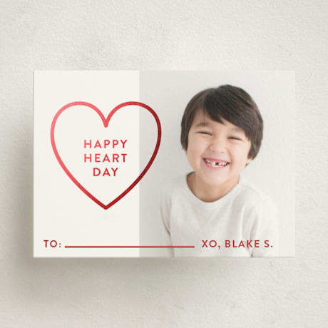 Foil-Pressed Classroom Valentine's Day Cards