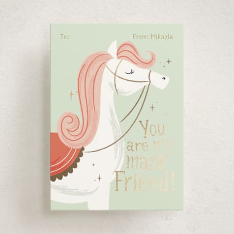 Foil-Pressed Classroom Valentine's Day Cards