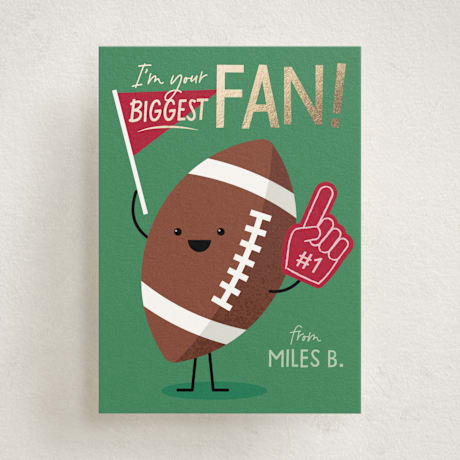 Foil-Pressed Classroom Valentine's Day Cards