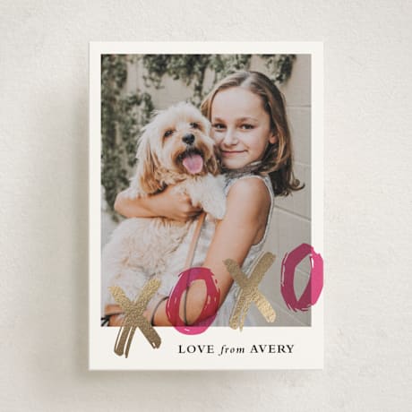 Foil-Pressed Classroom Valentine's Day Cards