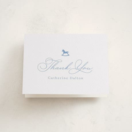 Letterpress Baby Shower Thank You Cards