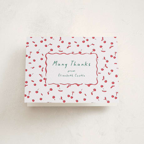 Letterpress Baby Shower Thank You Cards