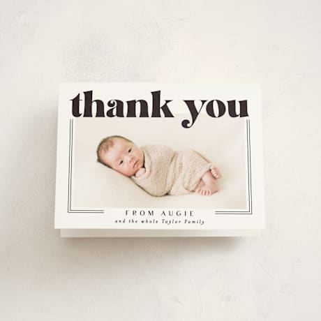 Birth Announcement Thank You Cards