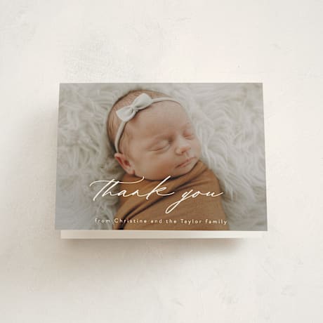 Birth Announcement Thank You Cards