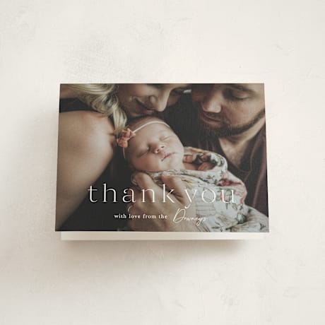 Birth Announcement Thank You Cards