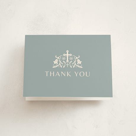 Baptism and Christening Thank You Cards