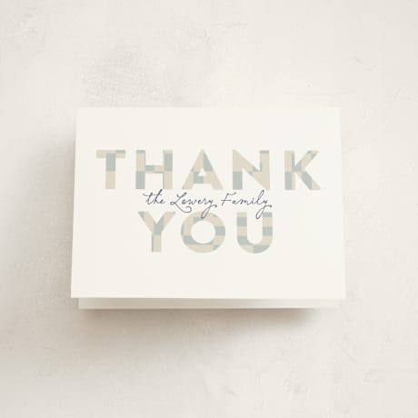 Baptism and Christening Thank You Cards
