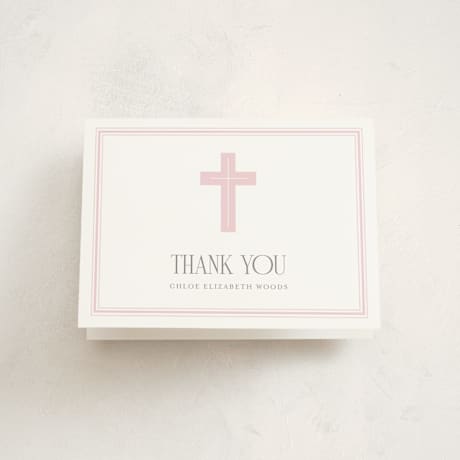 Baptism and Christening Thank You Cards
