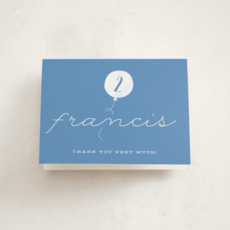 Children's Birthday Party Thank You Cards