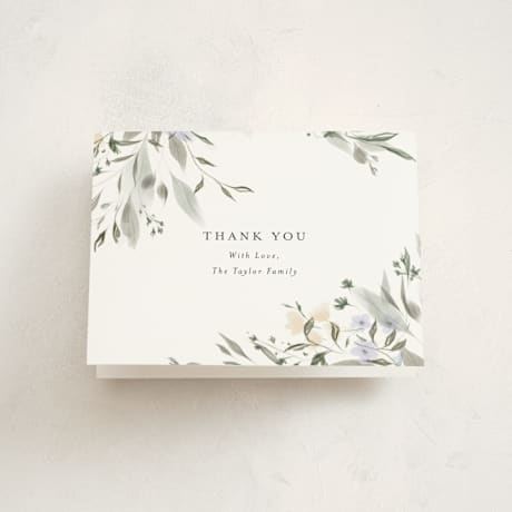 Memorial Thank You Cards