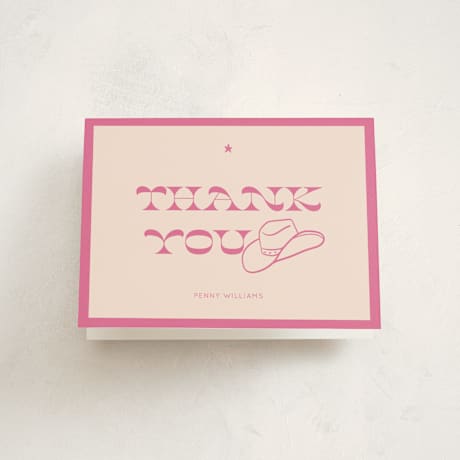 Mitzvah Thank You Cards