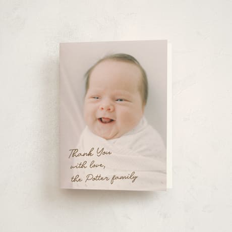 Birth Announcement Thank You Cards