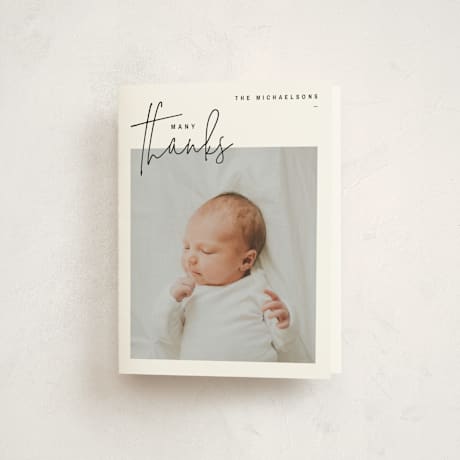 Birth Announcement Thank You Cards