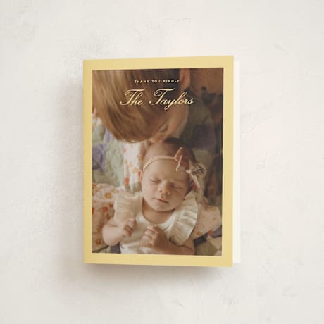 Birth Announcement Thank You Cards