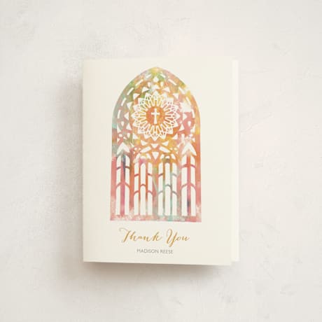 Confirmation Thank You Cards